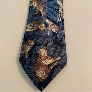 Cheetah Print Tie